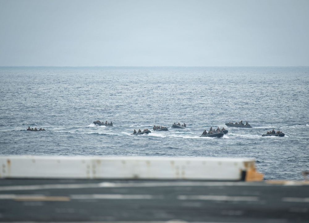 USS New Orleans (LPD 18) Conducts Surface Operations with the Battalion Landing Team 3rd Battalion, 1st Marines (3/1)