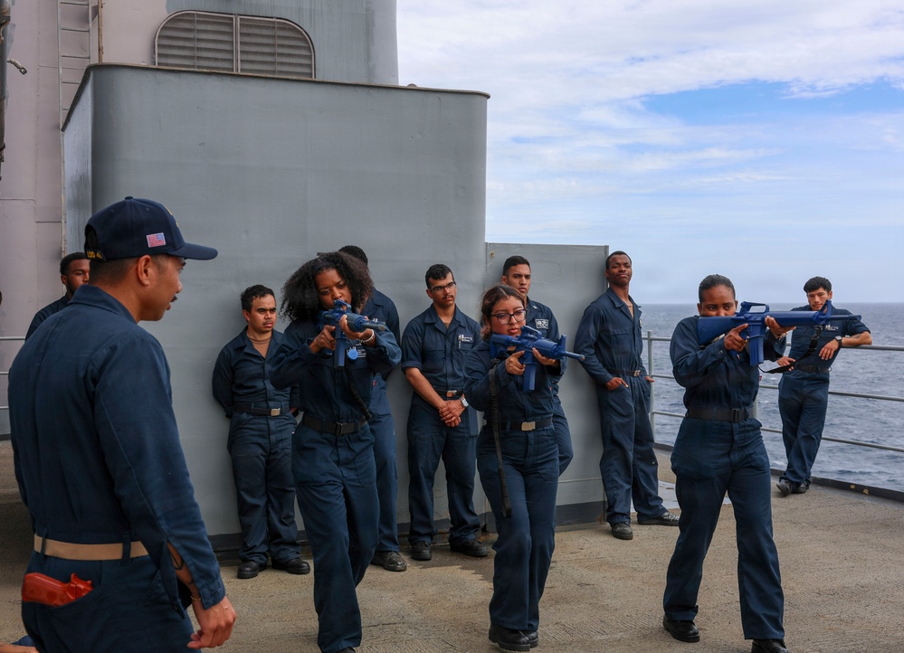 Ashland Sailors Complete Security Training