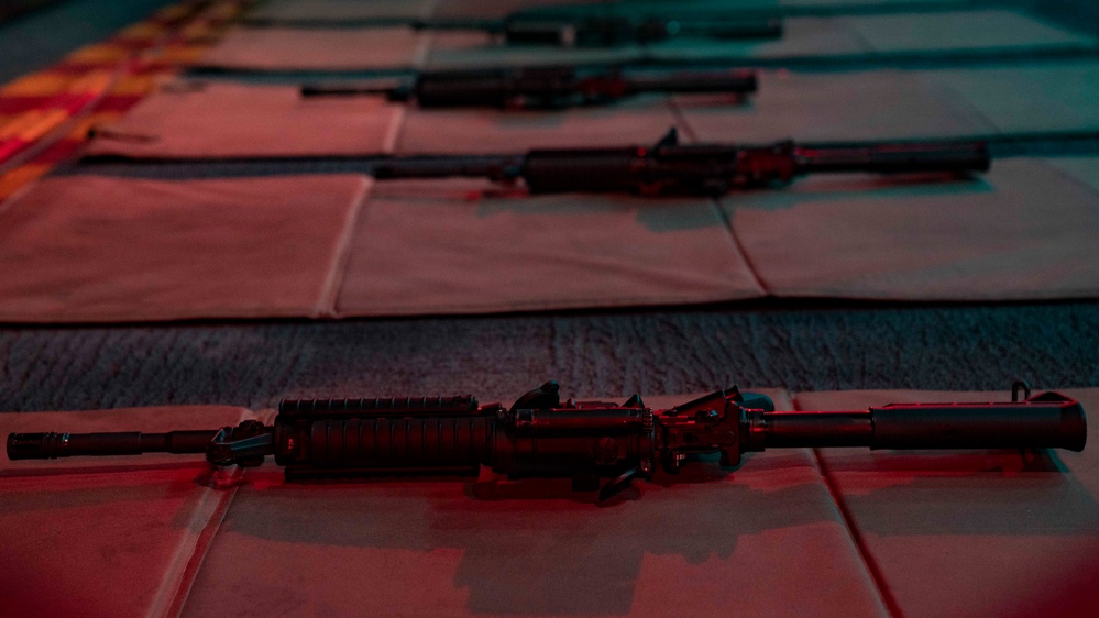 USS Tripoli Conducts Gun Shoot