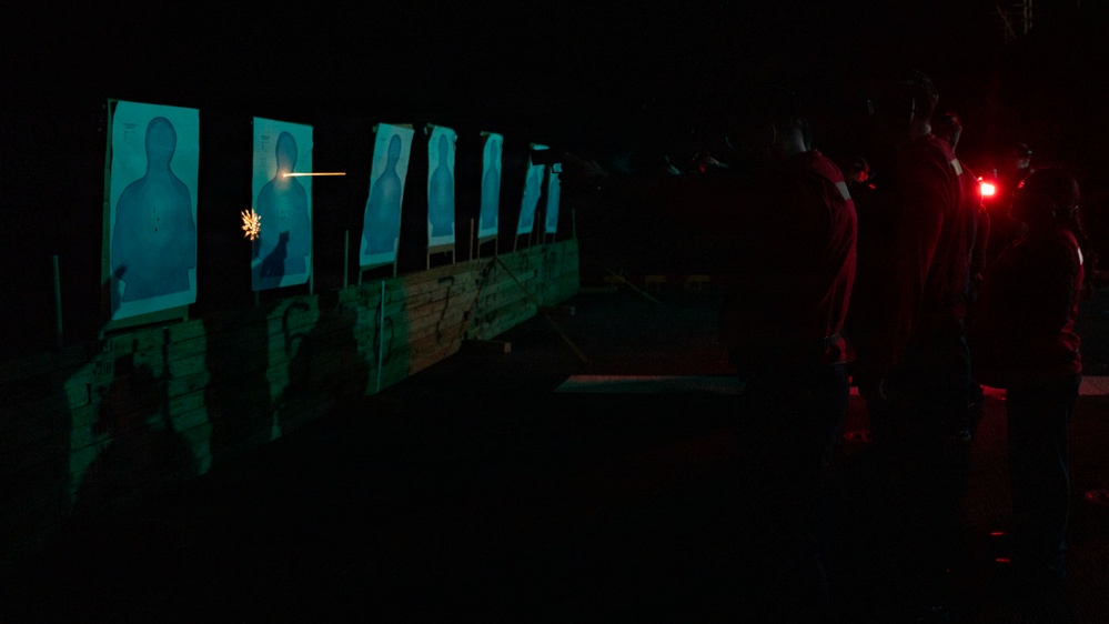 USS Tripoli Conducts Gun Shoot