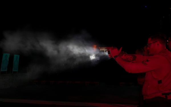 USS Tripoli Conducts Gun Shoot