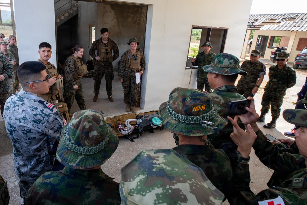 US Navy Medical Personnel Train Thai  Navy Medical Personnel During Cobra Gold 2026