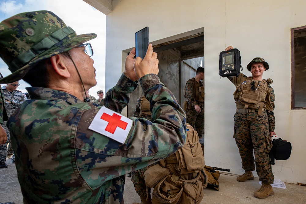 US Navy Medical Personnel Train Thai  Navy Medical Personnel During Cobra Gold 2026