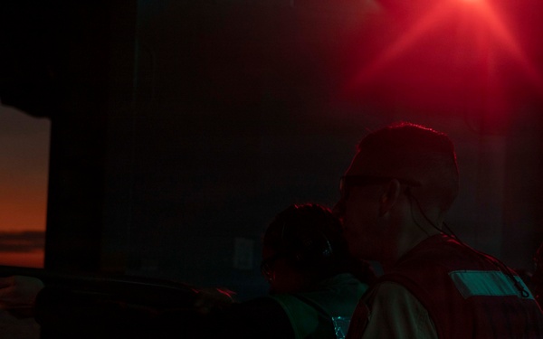 USS Tripoli Conducts Gun Shoot
