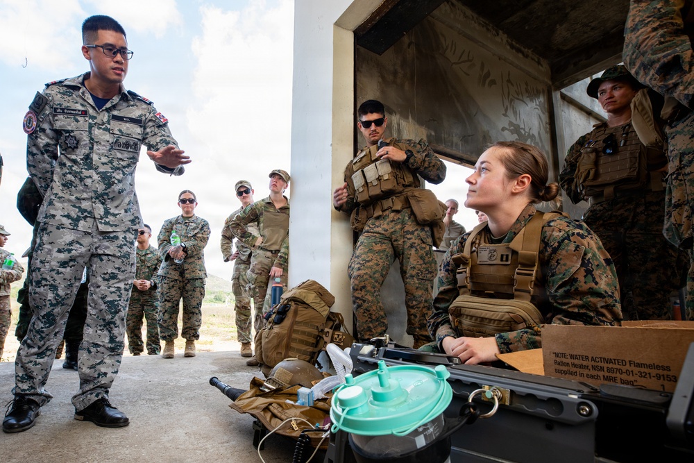 US Navy Medical Personnel Train Thai  Navy Medical Personnel During Cobra Gold 2026