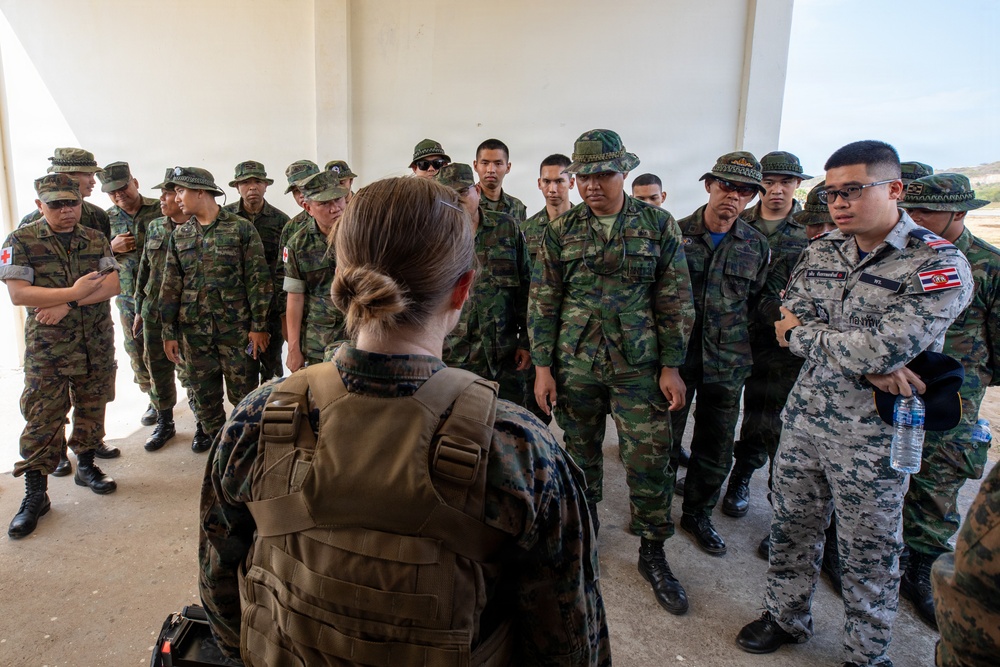 US Navy Medical Personnel Train Thai  Navy Medical Personnel During Cobra Gold 2026