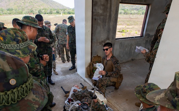 US Navy Medical Personnel Train Thai  Navy Medical Personnel During Cobra Gold 2026