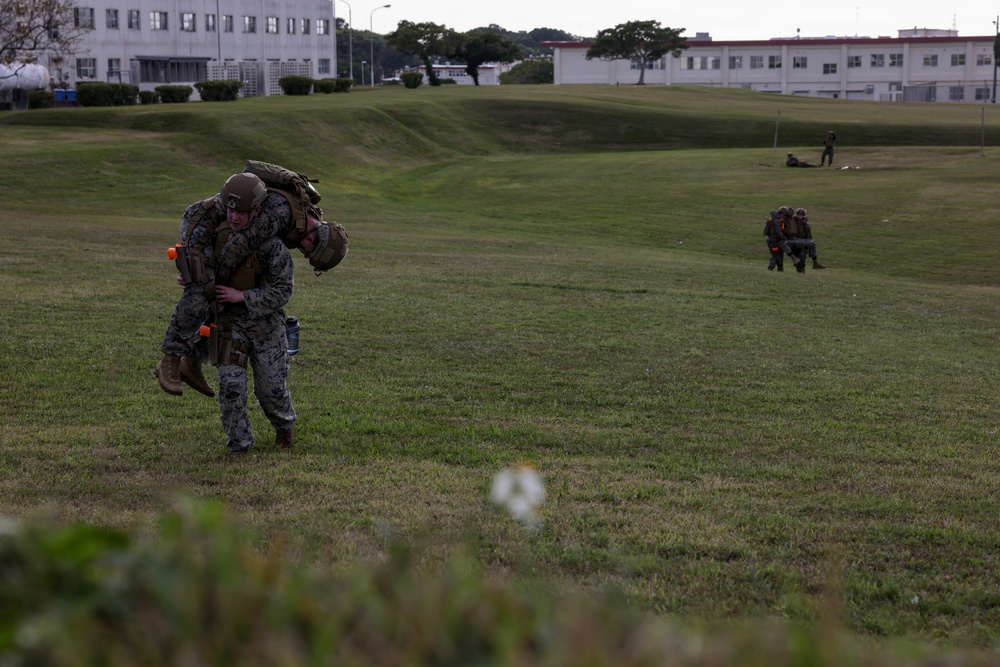 5th Air Naval Gunfire Liaison Company hosts Marine Corps Martial Arts Program black belt culminating event