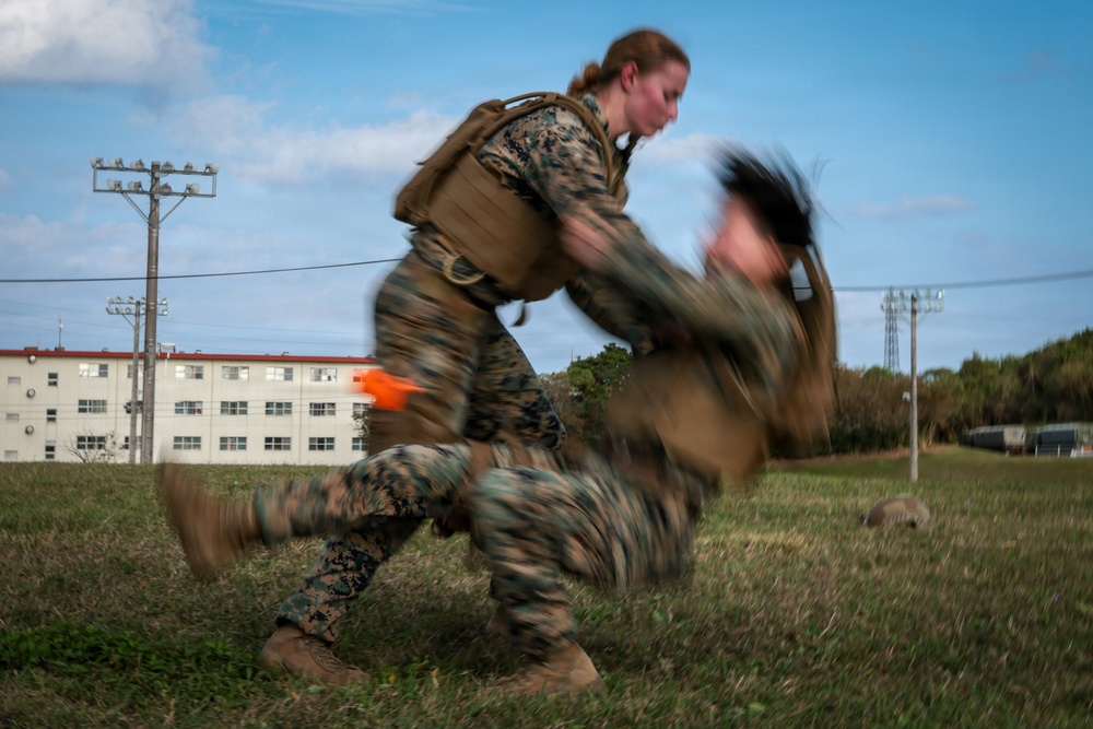 5th Air Naval Gunfire Liaison Company hosts Marine Corps Martial Arts Program black belt culminating event