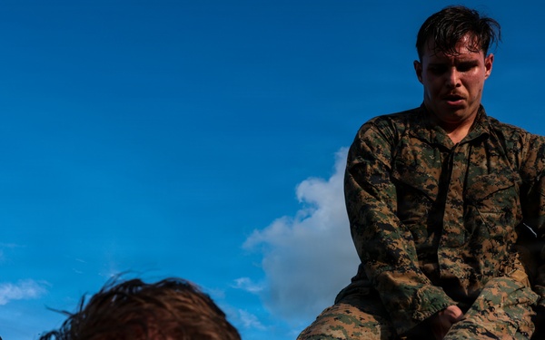 5th Air Naval Gunfire Liaison Company hosts Marine Corps Martial Arts Program black belt culminating event