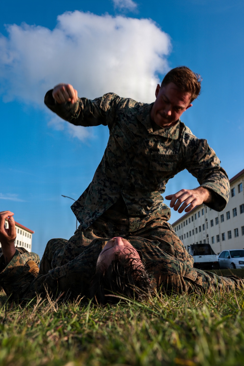 5th Air Naval Gunfire Liaison Company hosts Marine Corps Martial Arts Program black belt culminating event