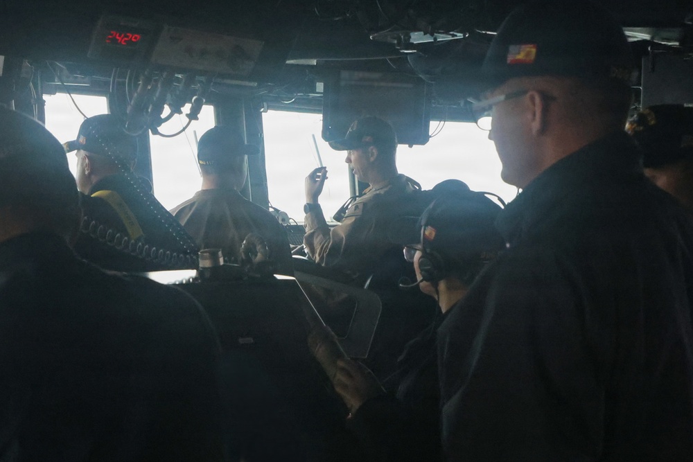 USS Paul Ignatius (DDG 117) departs Naval Station Rota, Spain