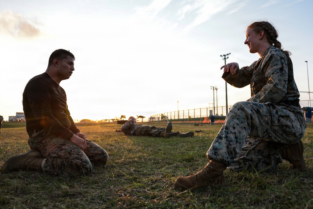 5th Air Naval Gunfire Liaison Company hosts Marine Corps Martial Arts Program black belt culminating event