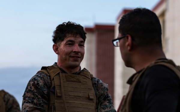 5th Air Naval Gunfire Liaison Company hosts Marine Corps Martial Arts Program black belt culminating event