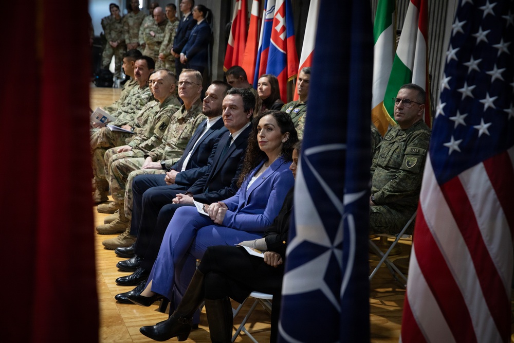 KFOR RC-E holds transfer of authority ceremony