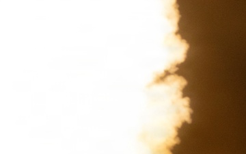 USS Delbert D. Black (DDG 119) Fires a Tomahawk Land Attack Missile