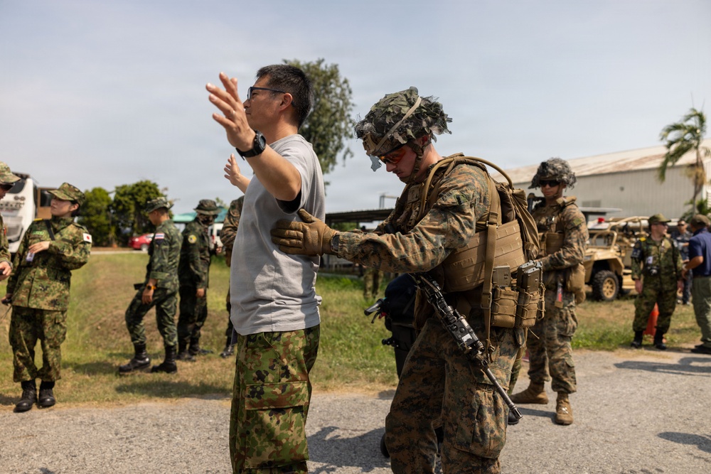 Marines and Foreign allies conduct Non-combatant Evacuation Operation During Cobra Gold 26