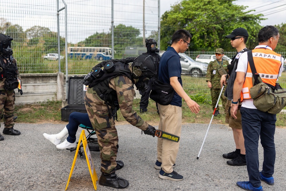 Marines and Foreign allies conduct Non-combatant Evacuation Operation During Cobra Gold 26