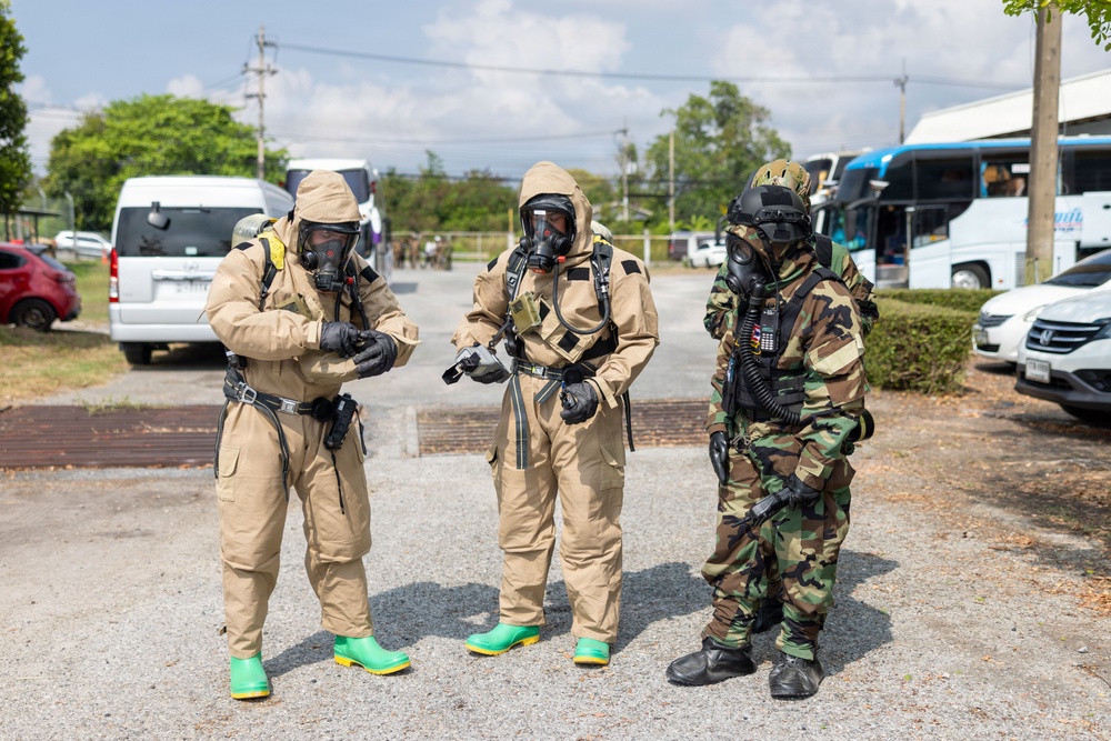 Marines and Foreign allies conduct Non-combatant Evacuation Operation During Cobra Gold 26