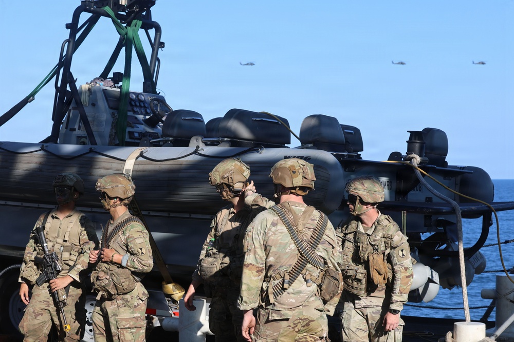 520th Infantry Departs Ashland