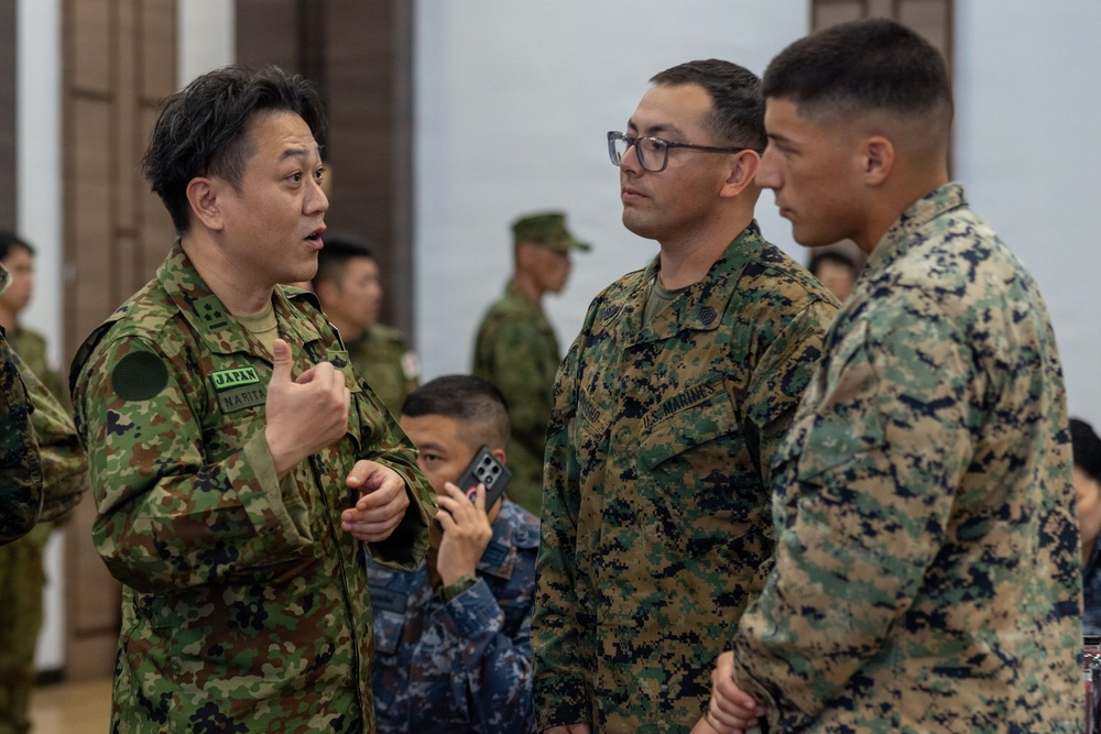 Task Force Ashland Marines, Royal Thai Marines, JGSDF attend Cobra Gold 26 Non-combatant Evacuation Operation Tabletop Exercise