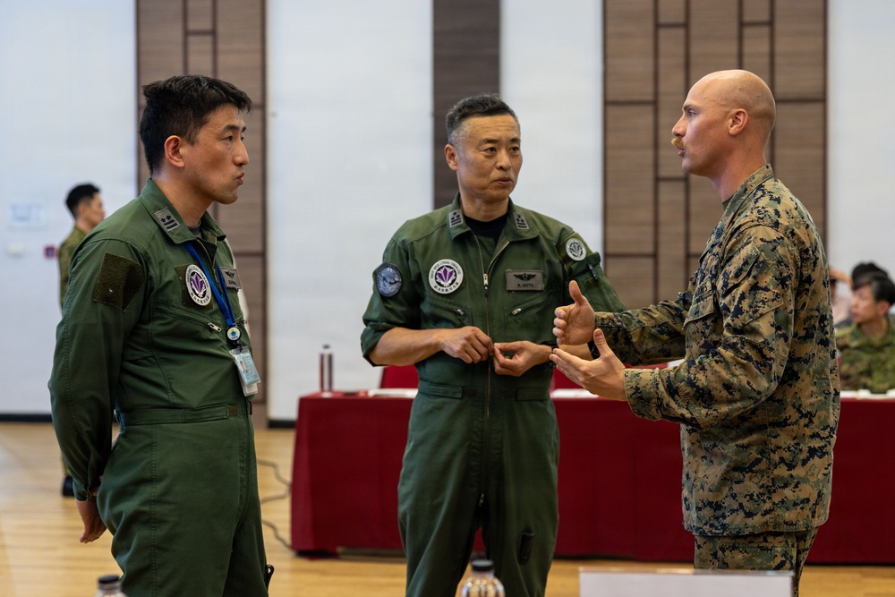 Task Force Ashland Marines, Royal Thai Marines, JGSDF attend Cobra Gold 26 Non-combatant Evacuation Operation Tabletop Exercise