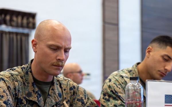 Task Force Ashland Marines, Royal Thai Marines, JGSDF attend Cobra Gold 26 Non-combatant Evacuation Operation Tabletop Exercise