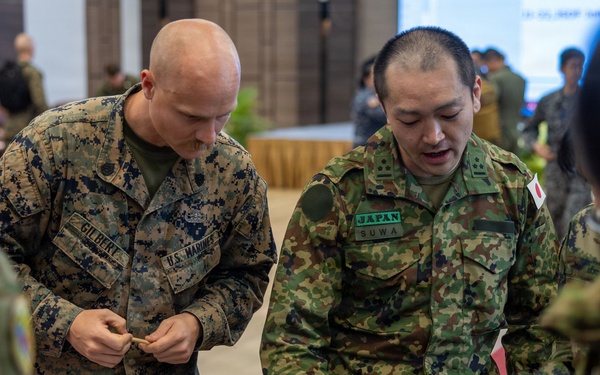 Task Force Ashland Marines, Royal Thai Marines, JGSDF attend Cobra Gold 26 Non-combatant Evacuation Operation Tabletop Exercise