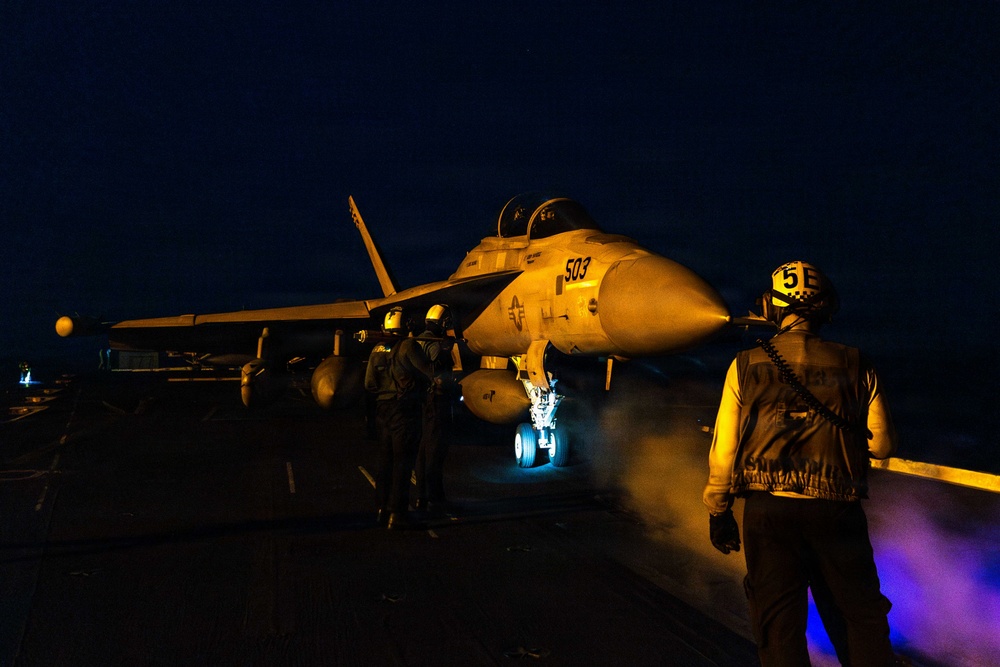 USS Abraham Lincoln supports Operation Epic Fury
