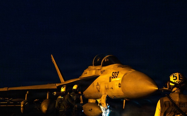 USS Abraham Lincoln supports Operation Epic Fury