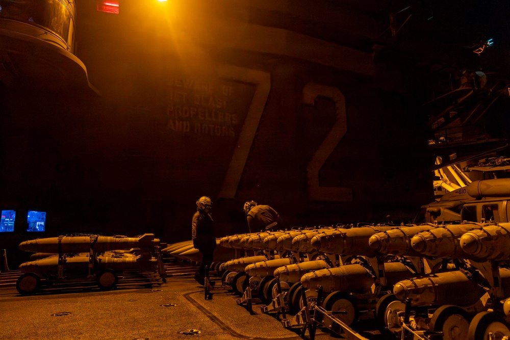 USS Abraham Lincoln supports Operation Epic Fury