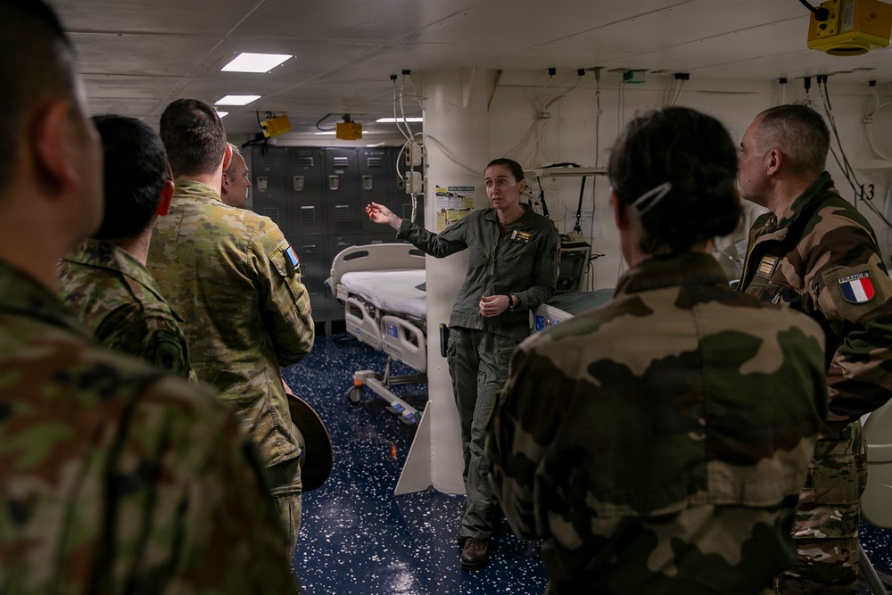 USS Tripoli Hosts Iron Fist 26 Observer Program Tour