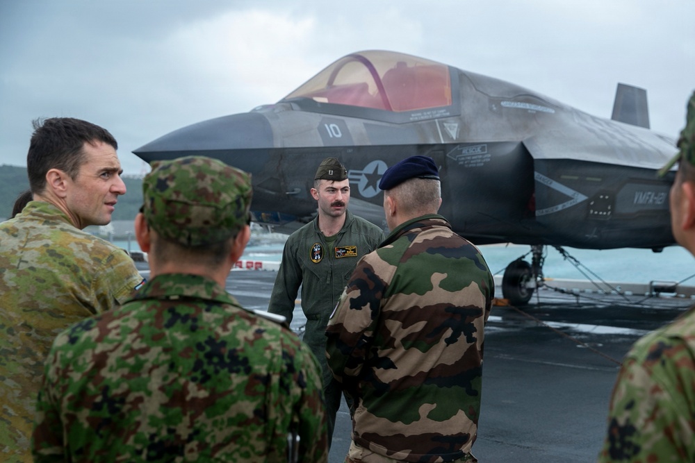 USS Tripoli Hosts Iron Fist 26 Observer Program Tour