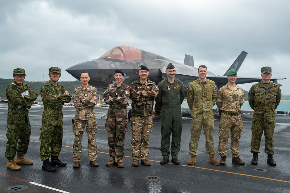 USS Tripoli Hosts Iron Fist 26 Observer Program Tour