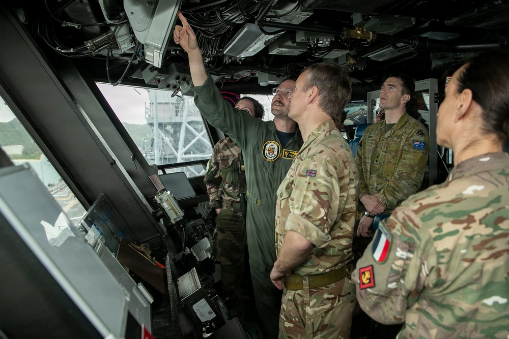 USS Tripoli Hosts Iron Fist 26 Observer Program Tour