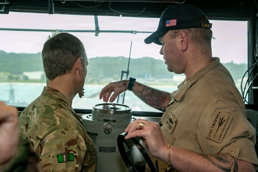 USS Tripoli Hosts Iron Fist 26 Observer Program Tour