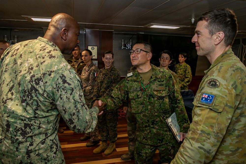 USS Tripoli Hosts Iron Fist 26 Observer Program Tour