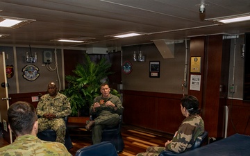 USS Tripoli Hosts Iron Fist 26 Observer Program Tour