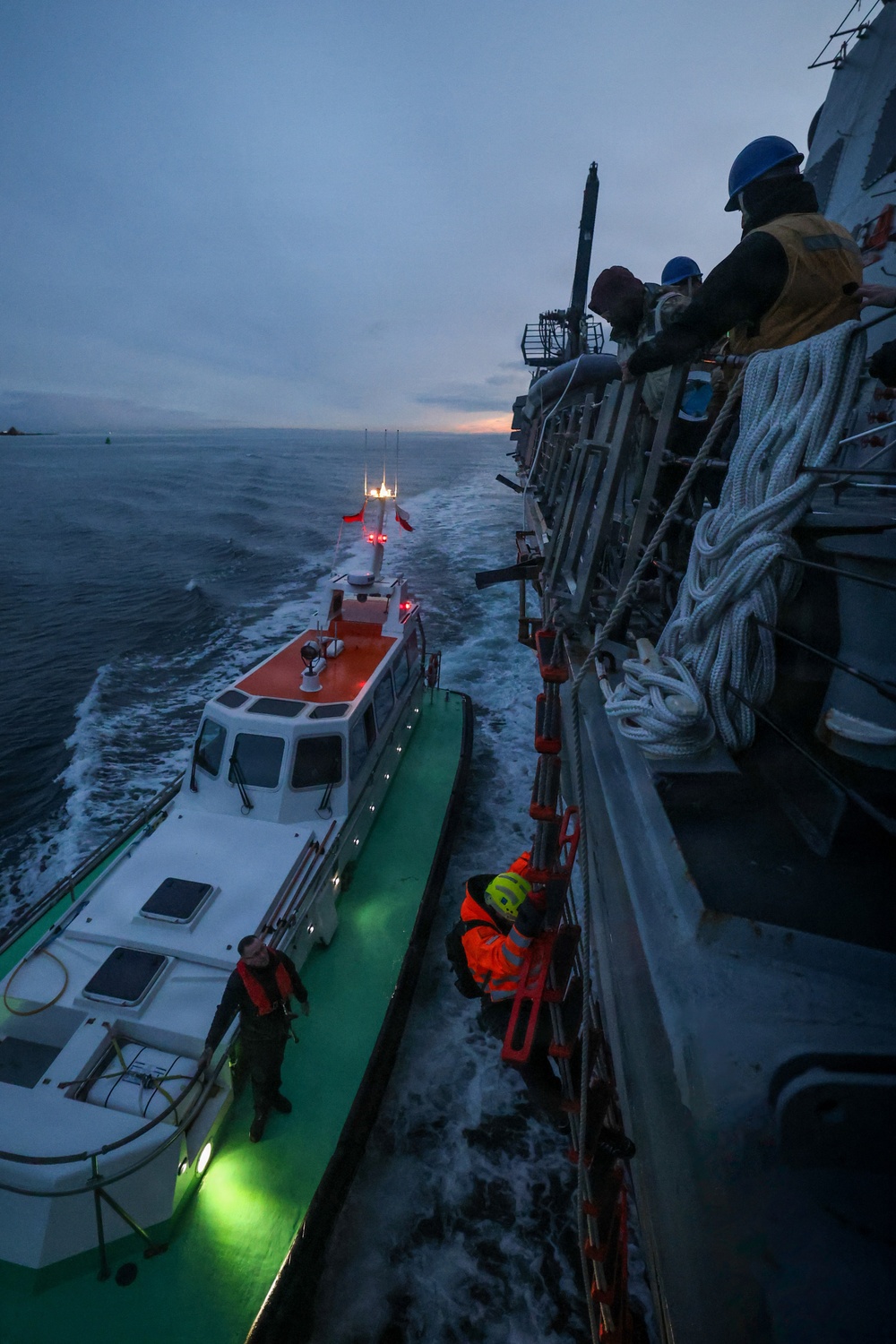 USS Paul Ignatius (DDG 117) pulls into His Majesty’s Naval Base Clyde, Scotland