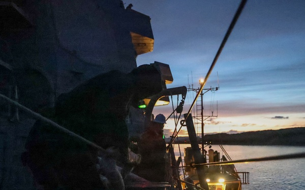 USS Paul Ignatius (DDG 117) pulls into His Majesty’s Naval Base Clyde, Scotland