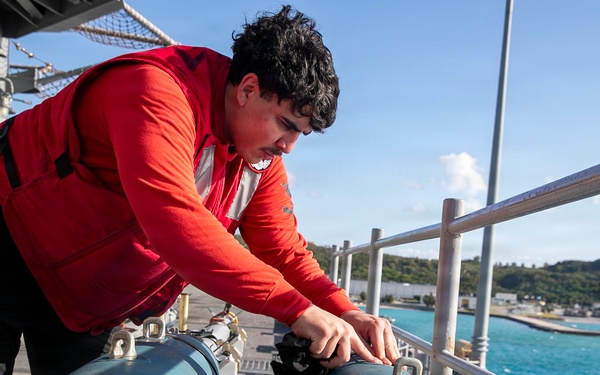 USS Tripoli Sailors Prepare Ordnance in “Bomb Farm”