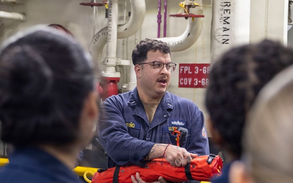 USS Tripoli Conducts Shipboard Recovery Training