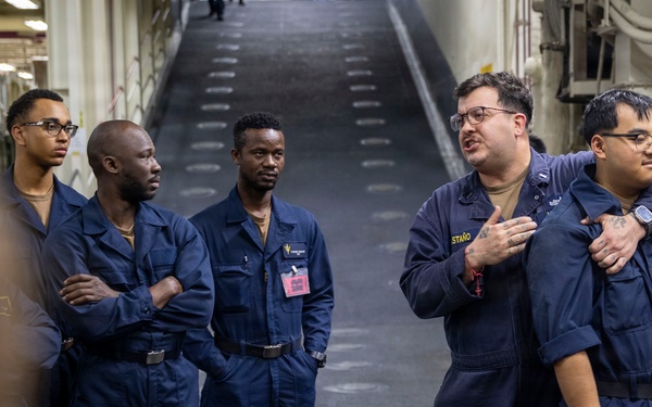 USS Tripoli Conducts Shipboard Recovery Training