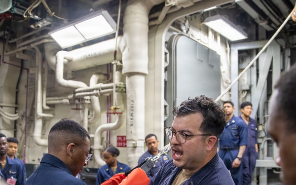 USS Tripoli Conducts Shipboard Recovery Training