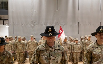 Bravo Battery, 1-12th Cavalry Regiment Conducts Change of Command in Lithuania