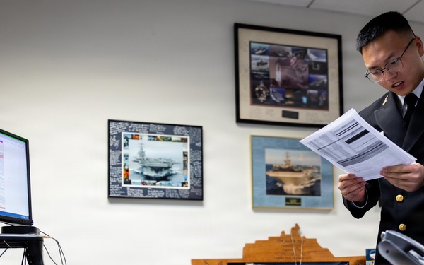 Naval Reserve Officers' Training Corps Ship Selection Spring 2026