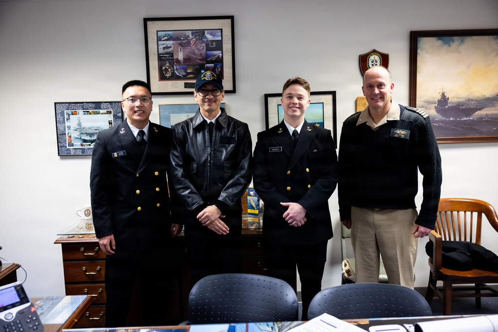 Naval Reserve Officers' Training Corps Ship Selection Spring 2026