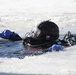 Fort McCoy firefighters practice diving under ice at post’s Big Sandy Lake during February 2026 training