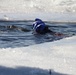 Fort McCoy firefighters practice diving under ice at post’s Big Sandy Lake during February 2026 training