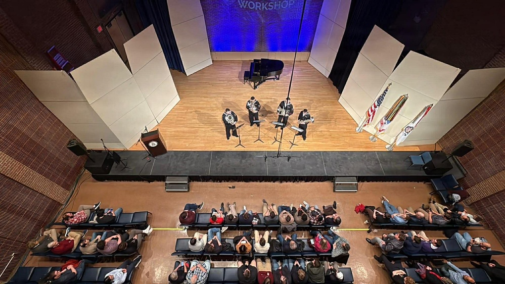 Navy Band Great Lakes Musicians Join Fleet Band Representatives at Prestigious U.S. Army Band Tuba-Euphonium Workshop